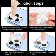 Load image into Gallery viewer, Tempered Glass CD Texture Back Camera Film, For iPhone 14 Pro Max / 14 Pro (1 PS)
