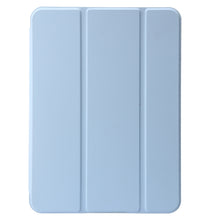 Load image into Gallery viewer, Three-folding Holder Honeycomb Silicone + PU Smart Leather Tablet Case, For iPad 10th Gen 10.9 2022