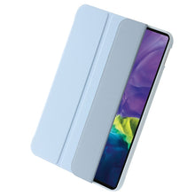 Load image into Gallery viewer, Three-folding Holder Honeycomb Silicone + PU Smart Leather Tablet Case, For iPad 10th Gen 10.9 2022
