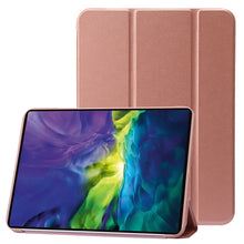 Load image into Gallery viewer, Three-folding Holder Honeycomb Silicone + PU Smart Leather Tablet Case, For iPad 10th Gen 10.9 2022