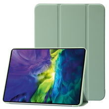 Load image into Gallery viewer, Three-folding Holder Honeycomb Silicone + PU Smart Leather Tablet Case, For iPad 10th Gen 10.9 2022