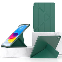 Load image into Gallery viewer, Multi-folding TPU Leather Smart Tablet Case, For iPad 10th Gen 10.9 2022