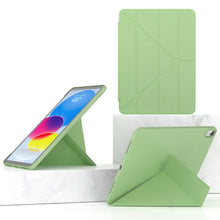 Load image into Gallery viewer, Multi-folding TPU Leather Smart Tablet Case, For iPad 10th Gen 10.9 2022