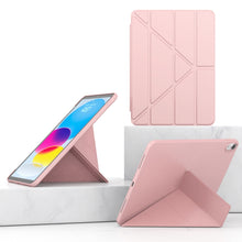 Load image into Gallery viewer, Multi-folding TPU Leather Smart Tablet Case, For iPad 10th Gen 10.9 2022