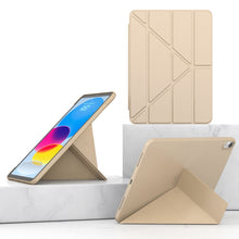 Load image into Gallery viewer, Multi-folding TPU Leather Smart Tablet Case, For iPad 10th Gen 10.9 2022
