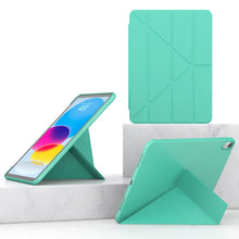 Load image into Gallery viewer, Multi-folding TPU Leather Smart Tablet Case, For iPad 10th Gen 10.9 2022