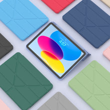 Load image into Gallery viewer, Multi-folding TPU Leather Smart Tablet Case, For iPad 10th Gen 10.9 2022