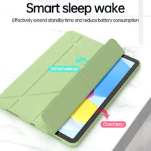 Load image into Gallery viewer, Multi-folding TPU Leather Smart Tablet Case, For iPad 10th Gen 10.9 2022