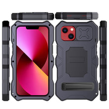 Load image into Gallery viewer, Camshield Tri-poof Metal Phone Case with Holder, For iPhone 14, For iPhone 14 Plus, For iPhone 14 Pro