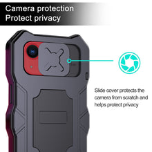 Load image into Gallery viewer, Camshield Tri-poof Metal Phone Case with Holder, For iPhone 14, For iPhone 14 Plus, For iPhone 14 Pro