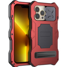 Load image into Gallery viewer, Camshield Tri-poof Metal Phone Case with Holder, For iPhone 14, For iPhone 14 Plus, For iPhone 14 Pro