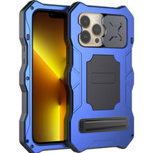 Load image into Gallery viewer, Camshield Tri-poof Metal Phone Case with Holder, For iPhone 14, For iPhone 14 Plus, For iPhone 14 Pro