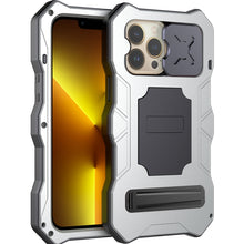 Load image into Gallery viewer, Camshield Tri-poof Metal Phone Case with Holder, For iPhone 14, For iPhone 14 Plus, For iPhone 14 Pro