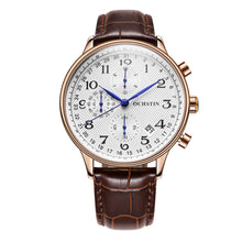 Load image into Gallery viewer, Multifunctional Quartz Men Leather Watch, Ochstin 6050C