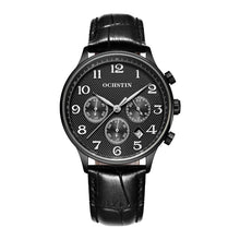 Load image into Gallery viewer, Multifunctional Quartz Men Leather Watch