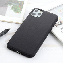 Load image into Gallery viewer, Genuine Leather Lambskin Texture Protective Case, For iPhone 11, For iPhone 11 Pro, For iPhone 11 Pro Max