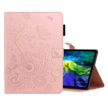 Load image into Gallery viewer, Butterflies Embossing Pattern Horizontal Flip Leather Case with Holder &amp; Card Slot, For iPad Pro 11 (2020)