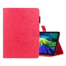 Load image into Gallery viewer, Butterflies Embossing Pattern Horizontal Flip Leather Case with Holder &amp; Card Slot, For iPad Pro 11 (2020)
