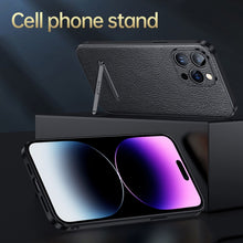 Load image into Gallery viewer, SULADA Famous Artisan Series Litchi Leather PC + TPU Phone Case, For iPhone 14, For iPhone 14 Plus, For iPhone 14 Pro, For iPhone 14 Pro Max