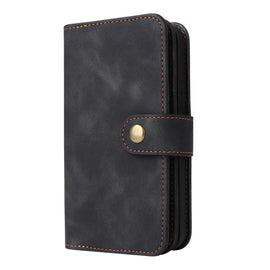 Multifunctional Card Slot Zipper Wallet Flip Leather Phone Case, For iPhone 11, For iPhone 11 Pro, For iPhone 11 Pro Max, For iPhone 12 Pro Max, For iPhone 12 Pro, For iPhone 12 mini, For iPhone 12, For iPhone 13 mini, For iPhone 13