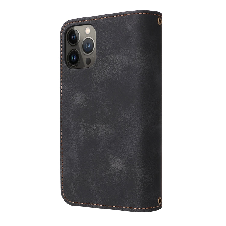 Multifunctional Card Slot Zipper Wallet Flip Leather Phone Case, For iPhone 13 Pro, For iPhone 13 Pro Max, For iPhone 14 Pro Max, For iPhone 14 Pro, For iPhone 14 Plus, For iPhone 14