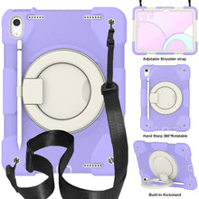 Load image into Gallery viewer, 360 Rotation PC+Silicone Tablet Case, For iPad 10th Gen 10.9 2022