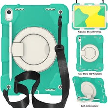 Load image into Gallery viewer, 360 Rotation PC+Silicone Tablet Case, For iPad 10th Gen 10.9 2022