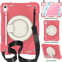 Load image into Gallery viewer, 360 Rotation PC+Silicone Tablet Case, For iPad 10th Gen 10.9 2022