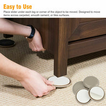 Load image into Gallery viewer, 32 in 1 25mm Round Table Chairs Non-slip Foot Mat, 32 in 1 25mm