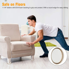 Load image into Gallery viewer, 32 in 1 25mm Round Table Chairs Non-slip Foot Mat, 32 in 1 25mm