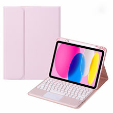 Load image into Gallery viewer, Bluetooth Touch Keyboard Leather Tablet Case, For iPad 10th Gen 10.9 2022