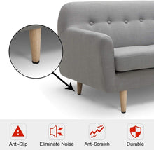 Load image into Gallery viewer, 40 in 1 38mm Round Plaid EVA Table Sofa Slip-proof Noise-reducing Foot Pads, 38mm