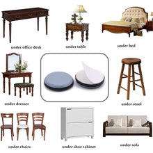 Load image into Gallery viewer, 16 in 1 20mm Round Table Chairs Non-slip Foot Mat, 16 in 1 20mm