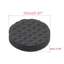 Load image into Gallery viewer, 2pcs 22mm Round Plaid EVA Table Sofa Slip-proof Noise-reducing Foot Pads, 22mm