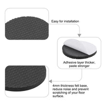 Load image into Gallery viewer, 2pcs 46mm Round Plaid EVA Table Sofa Slip-proof Noise-reducing Foot Pads, 46mm