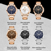 Load image into Gallery viewer, Pilot Series Multifunctional Quartz Steel Band Men Watch