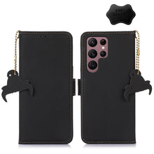 Load image into Gallery viewer, Genuine Leather Magnetic RFID Leather Phone Case, For Samsung Galaxy S22 Ultra 5G, For Samsung Galaxy S23+ 5G, For Samsung Galaxy S23 5G, For Samsung Galaxy S23 Ultra 5G