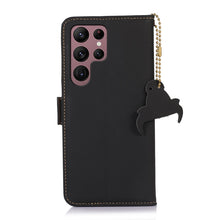 Load image into Gallery viewer, Genuine Leather Magnetic RFID Leather Phone Case, For Samsung Galaxy S22 Ultra 5G, For Samsung Galaxy S23+ 5G, For Samsung Galaxy S23 5G, For Samsung Galaxy S23 Ultra 5G