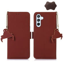 Load image into Gallery viewer, Genuine Leather Magnetic RFID Leather Phone Case, For Samsung Galaxy S22 Ultra 5G, For Samsung Galaxy S23+ 5G, For Samsung Galaxy S23 5G, For Samsung Galaxy S23 Ultra 5G