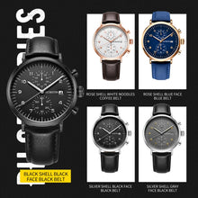 Load image into Gallery viewer, Multifunctional Quartz Waterproof Men Leather Watch, OCHSTIN 6076C