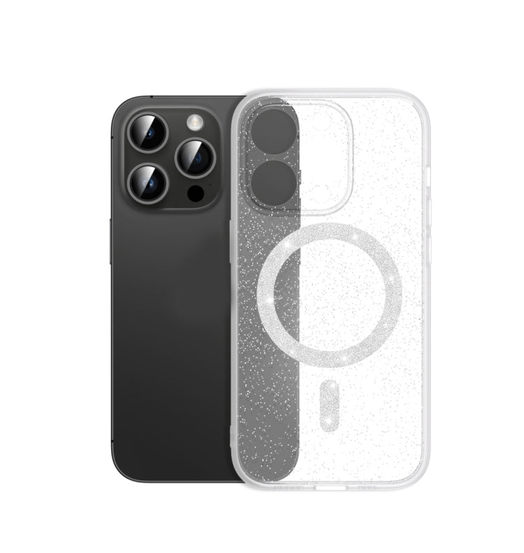 Magsafe Glitter Shockproof Phone Case, For iPhone 14 Pro Max