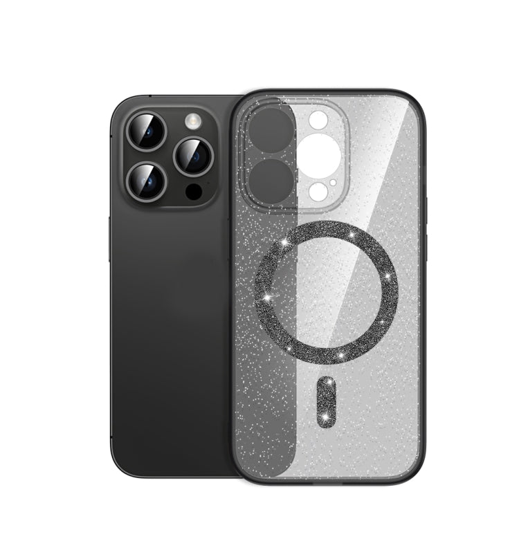 Magsafe Glitter Shockproof Phone Case, For iPhone 14 Pro Max