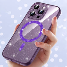 Load image into Gallery viewer, Magsafe Glitter Shockproof Phone Case, For iPhone 14 Pro Max