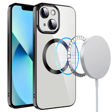 Load image into Gallery viewer, Electroplating MagSafe TPU Phone Case with Lens Film, For iPhone 14, For iPhone 14 Pro, For iPhone 14 Plus, For iPhone 14 Pro Max, For iPhone 13, For iPhone 13 Pro