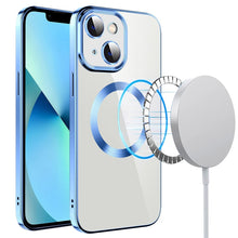 Load image into Gallery viewer, Electroplating MagSafe TPU Phone Case with Lens Film, For iPhone 14, For iPhone 14 Pro, For iPhone 14 Plus, For iPhone 14 Pro Max, For iPhone 13, For iPhone 13 Pro