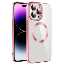 Load image into Gallery viewer, Electroplating MagSafe TPU Phone Case with Lens Film, For iPhone 14, For iPhone 14 Pro, For iPhone 14 Plus, For iPhone 14 Pro Max, For iPhone 13, For iPhone 13 Pro