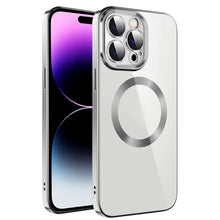 Load image into Gallery viewer, Electroplating MagSafe TPU Phone Case with Lens Film, For iPhone 14, For iPhone 14 Pro, For iPhone 14 Plus, For iPhone 14 Pro Max, For iPhone 13, For iPhone 13 Pro