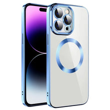 Load image into Gallery viewer, Electroplating MagSafe TPU Phone Case with Lens Film, For iPhone 14, For iPhone 14 Pro, For iPhone 14 Plus, For iPhone 14 Pro Max, For iPhone 13, For iPhone 13 Pro