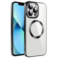 Load image into Gallery viewer, Electroplating MagSafe TPU Phone Case with Lens Film, For iPhone 13 Pro Max, For iPhone 12, For iPhone 12 Pro, For iPhone 12 Pro Max