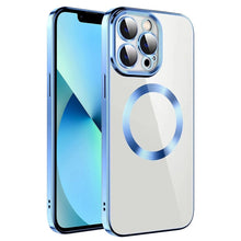 Load image into Gallery viewer, Electroplating MagSafe TPU Phone Case with Lens Film, For iPhone 13 Pro Max, For iPhone 12, For iPhone 12 Pro, For iPhone 12 Pro Max